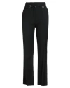 Maison Laviniaturra Woman Pants Black Size 8 Virgin Wool, Polyamide, Elastane