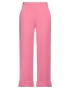 Maison Laviniaturra Woman Pants Magenta Size 8 Wool