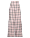 Maison Laviniaturra Woman Pants Pink Size 10 Virgin Wool, Polyamide, Elastane In Pink
