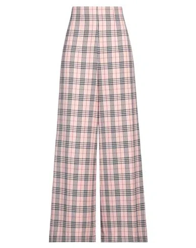 Maison Laviniaturra Woman Pants Pink Size 10 Virgin Wool, Polyamide, Elastane