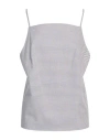Maison Laviniaturra Woman Top Sand Size 10 Cotton