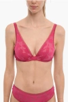 Maison Lejaby Embroidered Solid Color Ombrage Bra