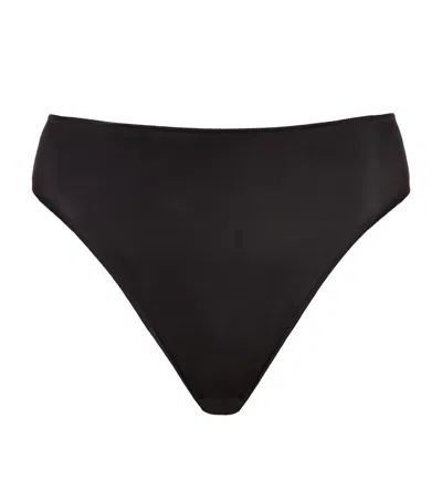 Maison Lejaby Invisibles High-waist Briefs In Black