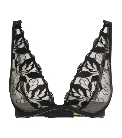 Maison Lejaby Sin Triangle Bra In Black | ModeSens