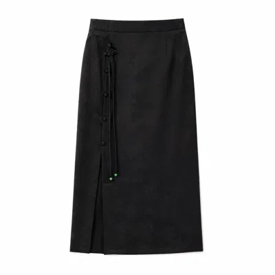 Maison Lointaine Women's Black Li Skirt