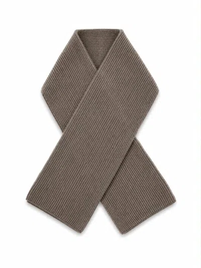 Maison Lointaine Women's Brown Cuddle Couture - Scarf Pure Cashmere