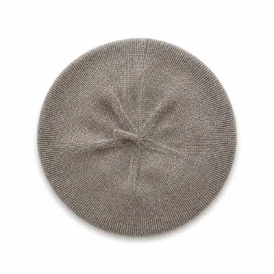Maison Lointaine Women's Brown Emily Paris Beret - Pure Cashmere