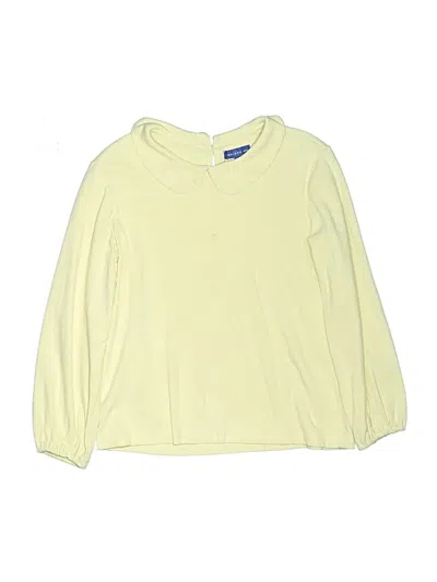 Pre-owned Maison Kids' Long Sleeve T-shirt In Yellow