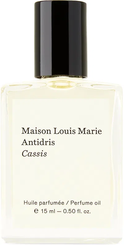 Maison Louis Marie Antidris Cassis Perfume Oil 0.50 oz/ 15ml
