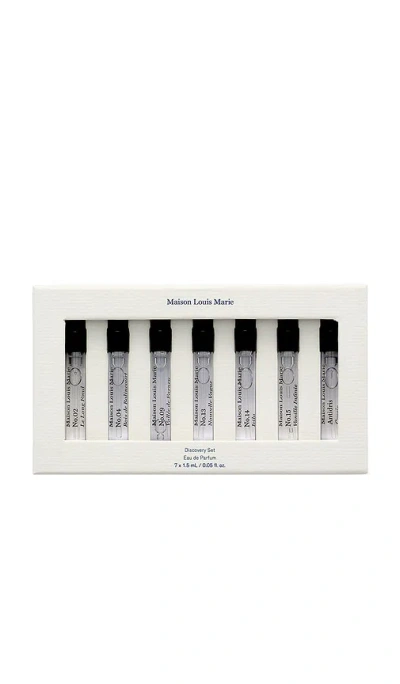 Maison Louis Marie Eau De Parfum Discovery Set In N,a