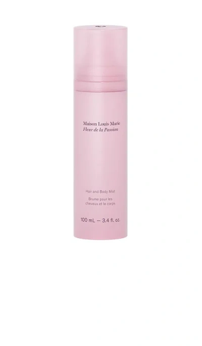 Maison Louis Marie Fleur De La Passion Hair And Body Mist In Pink