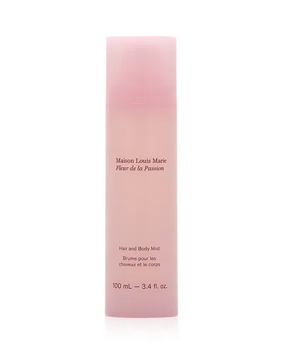 Maison Louis Marie Hair & Body Mist - Fleur De La Passion 3.4 Oz. In Pink