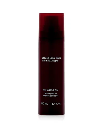 Maison Louis Marie Hair & Body Mist - Fruit Du Dragon 3.4 Oz. In Black