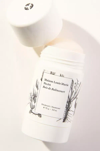 Maison Louis Marie No. 04 Bois De Balincourt Deodorant In White