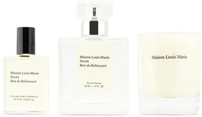Maison Louis Marie No.04 Bois De Balincourt Luxury Gift Set