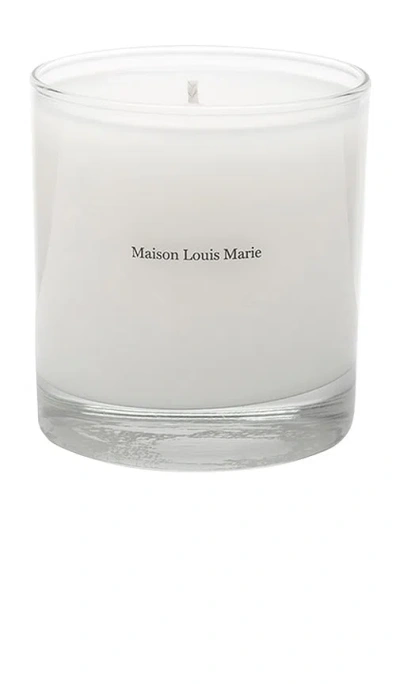 Maison Louis Marie No.12 Bousval Candle In White