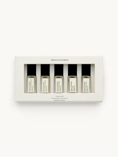 Maison Louis Marie Perfume Oil Discovery Set In Transparent