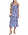 Maison Maar Midi Dress In Blue