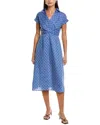 Maison Maar Midi Dress In Blue