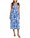 Maison Maar Midi Dress In Multi