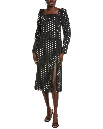 Maison Maar Midi Dress In Black