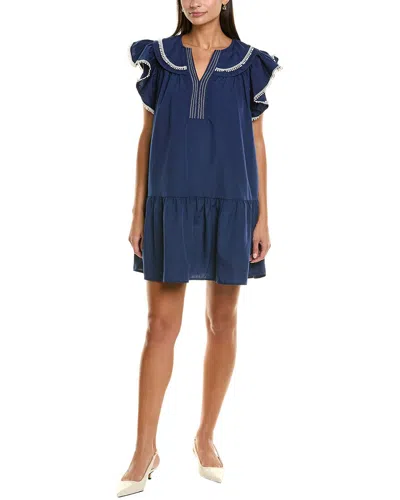 Maison Maar Mini Dress In Blue