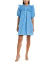 Maison Maar Mini Dress In Blue