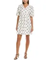 Maison Maar Mini Dress In White