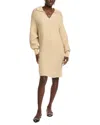 Maison Maar Polo Sweaterdress In Brown