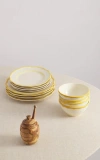 Maison Madison Home 12 Piece Set With Cereal Bowl In Giovanna