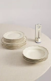 Maison Madison Home 12 Piece Set With Pasta Bowl In White