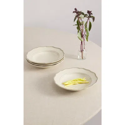 Maison Madison Home Pasta Bowl Set Of 4 In White
