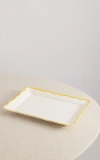 Maison Madison Home Rectangular Platter 15,4'' X 11'' In Giovanna