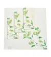 Maison Margaux Set Of 4 Mary-clare The Hydrangea Napkins In Green