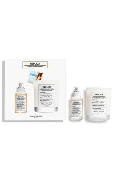 Maison Margiela 2-piece Beach Walk Gift Set In White