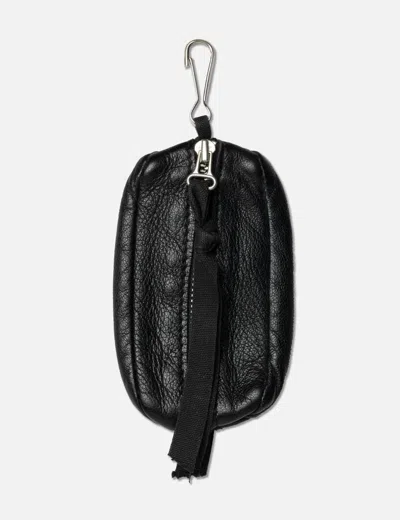 Maison Margiela 2 Side Coins Bag In Black