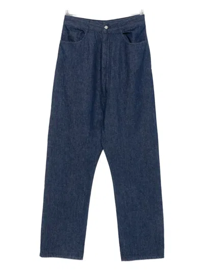 Pre-owned Maison Margiela 2000s Single-stitch Jeans In Blue