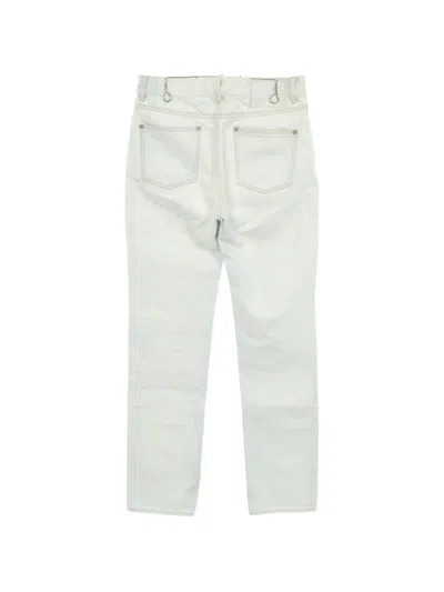 Pre-owned Maison Margiela 2000s Stereotype Button-fly Jeans In Blue