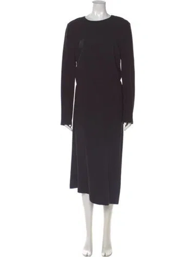 Pre-owned Maison Margiela 2003 Long Dress In Black