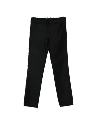Pre-owned Maison Margiela 2010s Margiela Trousers In Black