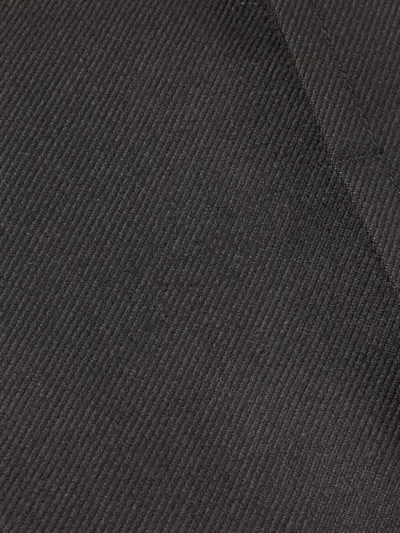 Pre-owned Maison Margiela 2010s Notched Lapels Pea Coat In Black
