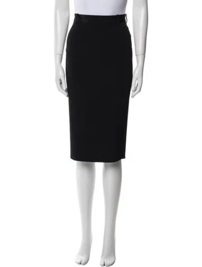 Pre-owned Maison Margiela 2011 Knee-length Skirt In Black