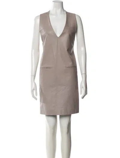 Pre-owned Maison Margiela 2011 Mini Dress In Pink