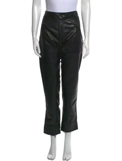 Pre-owned Maison Margiela 2011 Straight Leg Pants In Black