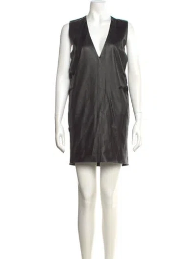 Pre-owned Maison Margiela 2012 Mini Dress In Black