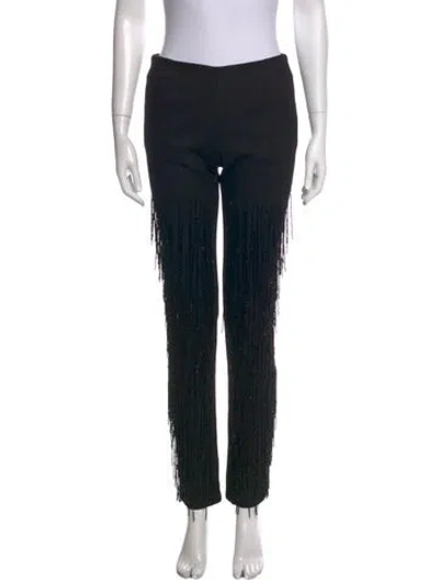Pre-owned Maison Margiela 2012 Straight Leg Pants In Black