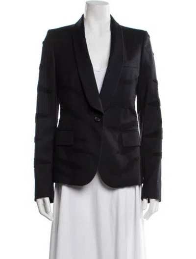 Pre-owned Maison Margiela 2012 Wool Blazer In Gray