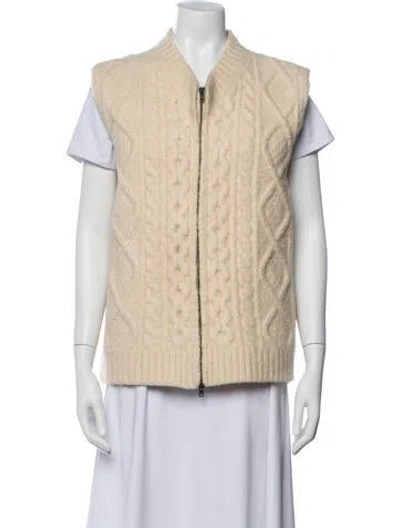Pre-owned Maison Margiela 2012 Wool Vest In Neutrals