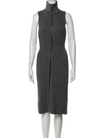 Pre-owned Maison Margiela 2013 Knee-length Dress In Gray