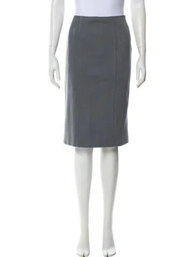 Pre-owned Maison Margiela 2013 Knee-length Skirt In Gray
